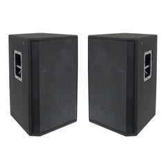 2x W Audio RX15 Speaker 15" 2400W Passive PA Speaker DJ Disco Sound System