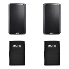 2x Alto Professional Truesonic TS212 1100W 12" Active Wireless Speakers inc. Covers