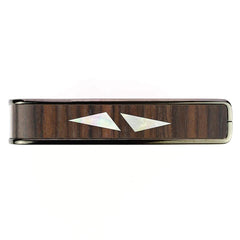 Thalia Gibson Black Chrome Finish Capo - Split Diamond