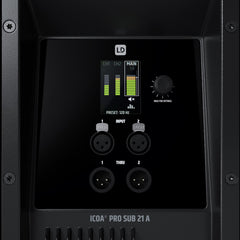 LD Systems ICOA SUB PRO 21A Active PA 21" Subwoofer 3000W