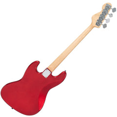 Vintage Vj74 Bass- Candy Apple Red