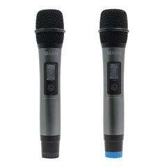 MIC72V2 W Audio DTM 600H Twin Handheld Diversity System (606.0Mhz-614.0Mhz) V2 Software *B-Stock