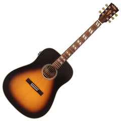Vintage Historic Electro Dreadnought Guitar - Vintage Sunburst