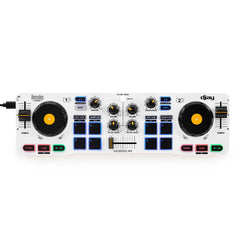 Contrôleur DJ Hercules DJ Control Mix pour mobile/tablette Bluetooth