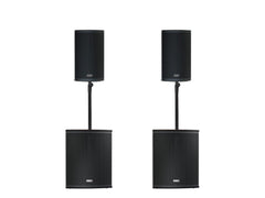 FBT X Series X-2000 Active PA System X-LITE 10A + X-SUB115SA inc covers