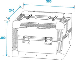 Roadinger Universal Tray Case Am-1, Bk