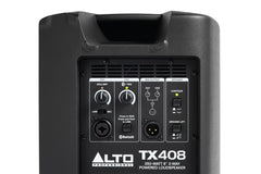 2x Alto TX408 Active 8" PA Speaker Bluetooth TWS