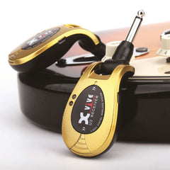 Xvive XU2 Wireless Guitar System Gold