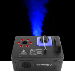 Chauvet DJ Geyser T6 Machine à fumée verticale RGB Disco DJ inc. Télécommande