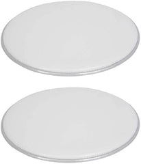 2x peaux de batterie Chord White 18 pouces