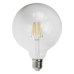 Prolite 6W Dimmable LED G125 Globe Filament Lamp 2200K ES