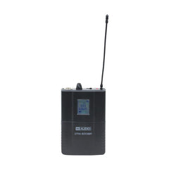 W Audio DTM 600BP Kit supplémentaire de ceinture CH38 Casque à revers UHF
