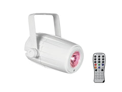 Eurolite LED PST-5 RGBW 5W Pinspot Spot Boîtier Blanc