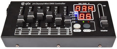 QTX MDMX-24 Mini DMX Controller 24 Channel