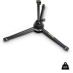 GMS4322HDB Gravity MS 4322 HDB Heavy Duty Mic Stand, Tripod, 2-Point Telescopic Boom *B-Stock