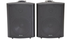 Adastra BC6-B High Quality Background Speakers 6" 120W Pair Sound System