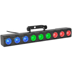 BoomTone DJ LED ColorBar 9x 3W RGB Light Bar