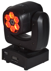 2x QTX MHS-90L: 90W LED Moving Head with Laser