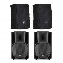 2x RCF ART 710-A MK4 10" 1400 W inc Covers