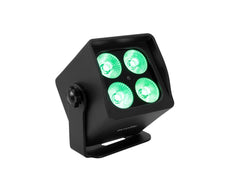 4x EUROLITE AKKU Mini IP UP-4 QCL Spot MK2 RGBW IP65 Outdoor LED Spotlight *BENT BRACKET*