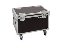 ROADINGER Flightcase 4x LED Theater COB 200 Serie, mit Rollen