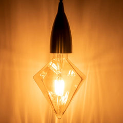 Prolite 4W Dimmable LED Tri-Diamond Gold Filament Lamp 1800K ES