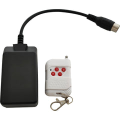 2x Ibiza Light ERUPTION-1500 DMX Vertical Fog Machine 1500W RGB LED CO2 Type Effect