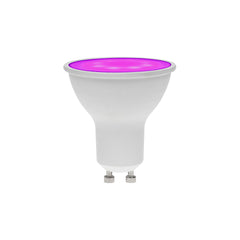 Lampe LED GU10 à intensité variable Prolite 7 W, magenta