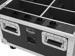 Roadinger Flightcase 4X Akku Ip Par 7 Qcl Wdmx mit Ladefunktion
