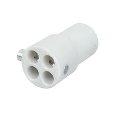 Wentex connecteur 4W complet f.50,8mm tube blanc