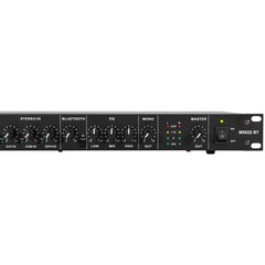 HPA 6ch XLR Input Rack Mixer Bluetooth Install