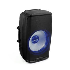 Gemini AS-2115BT-LT 2000 Watt 15" Active Multi LED Bluetooth Loudspeaker