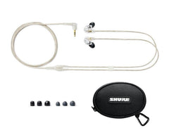 Shure SE215 Pro Sound Isolating IEM Earphones w/ Dynamic Drivers Clear