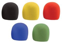 Pulse Microphone Windshield Pack of 5 Assorted Colours