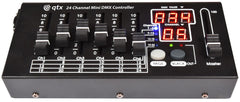 QTX MDMX-24 Mini DMX Controller 24 Channel *B-Stock