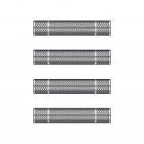 4x QTX-Kupplungen 6,3 mm Mono-Klinke auf 6,3 mm Mono-Klinke