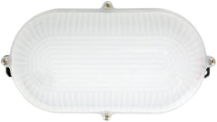 Fluxia Weatherproof Oval LED Bulkhead Light 4000K