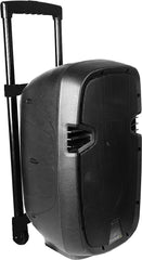 Haut-parleur de sonorisation portable à batterie Ibiza Hybrid 12"
