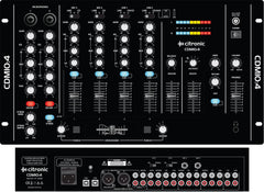 Citronic CDM10:4 MK5 19" 4 Channel USB Mixer