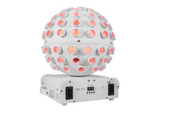 Eurolite AKKU B-40 Laser Beam Effect AIR White Battery Powered LED Mirrorball Effect inc Laser