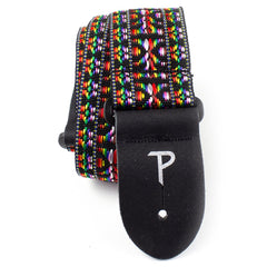 Perris 286 2" Retro Hootenanny Poly Guitar Strap Multi Color