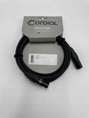 Cordial 3m XLR microphone cable Rean Connector