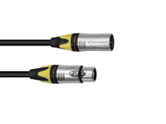 Psso Xlr Cable Col 3Pin 20M Bk Neutrik