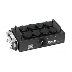 Showgear BO8S1 Breakoutbox 8 Schuko 1 x 16 broches Multiconnecteur Ilme 