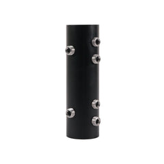 eLumen8 Menuisier de tube d'échafaudage en aluminium de 48 mm - Noir