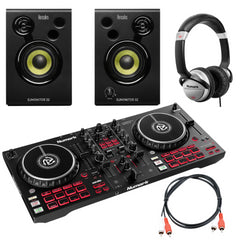 Kit de démarrage DJ 2 : contrôleur Numark Mixtrack Pro FX, Hercules DJ Monitor 32 et casque Numark HF125