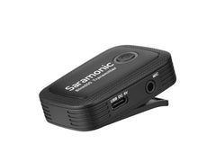 Saramonic BLINK500 TX 2,4 G kabelloser Sender mit integriertem Mikrofon mit Lavalier-Mikrofon