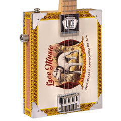 Lace Electric Cigar Box Guitar - Pero Pup - 4 String
