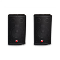 Intimidation 8" Passive PA Speaker Pair 600W