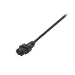IEC LOCK 1m 13A - C13 IEC Lock Cable (5A Fuse) PC935